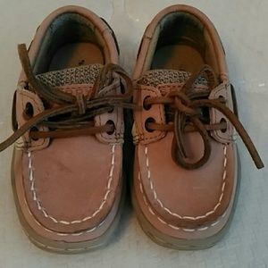 Sperry leather boat shoes
